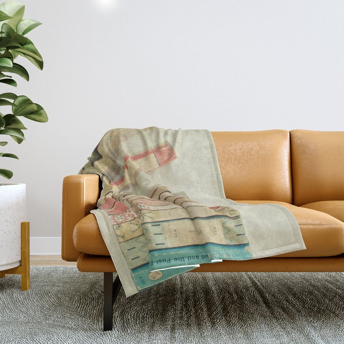 Falling Throw Blanket Gallery Image 1