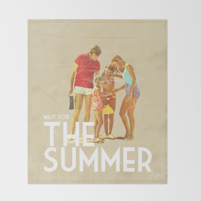 For The Summer Throw Blanket Gallery Image 2