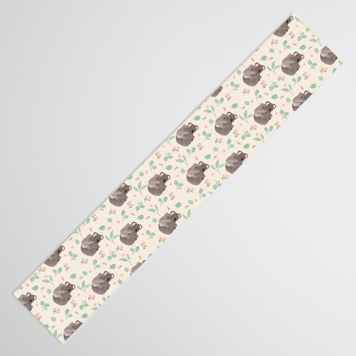 Koala and Eucalyptus Pattern Table Runner Gallery Image 3