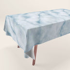 Light blue marble texture Tablecloth Gallery Image 1