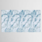 Light blue marble texture Tablecloth Gallery Image 2