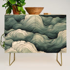 Japanese Painting Wabi Sabi Art Sage Green Decor Japandi Art Minimalist Wall Art Credenza Gallery Image 1