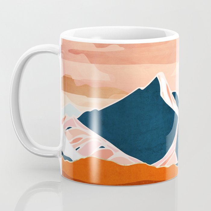 Retro Ocean Sunset Coffee Mug Gallery Image 3