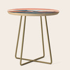 Retro Ocean Sunset Side Table Gallery Image 1