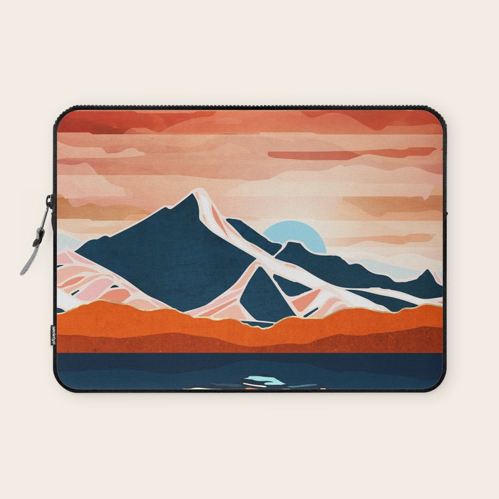 Retro Ocean Sunset Laptop Sleeve Gallery Image 1