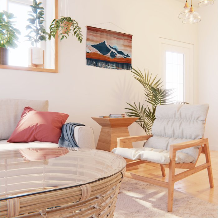 Retro Ocean Sunset Wall Hanging Gallery Image 2