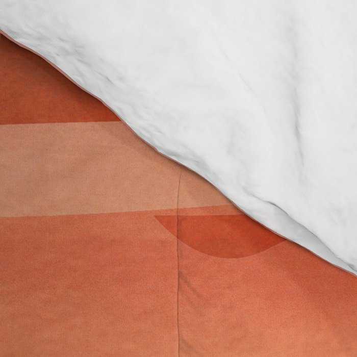 Retro Ocean Sunset Comforter Gallery Image 4