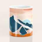 Retro Ocean Sunset Coffee Mug Gallery Image 4