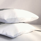 Elegant black white hand painted watercolor swan Pillow Sham Gallery Image 3