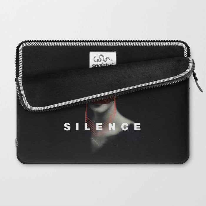 Silence Laptop Sleeve Gallery Image 2