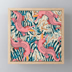 BAZAAR COSMICA GATOR Mini Art Print Gallery Image 1