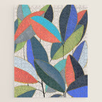Tropical Ficus leaves #botanic Jigsaw Puzzle Gallery Image 1