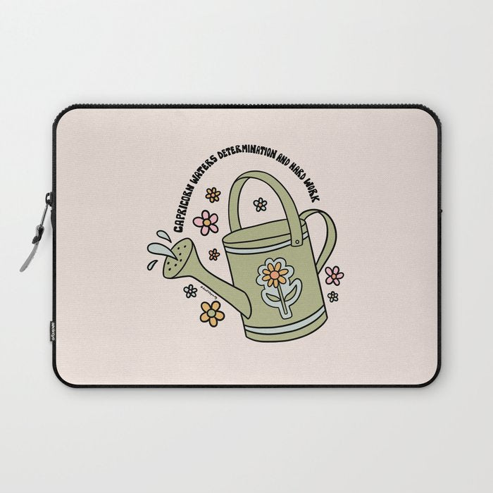 Capricorn Watering Can Laptop Sleeve Gallery Image 1