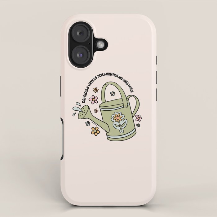 Capricorn Watering Can iPhone Case Gallery Image 1