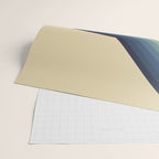 Funky Colorful 70s Rainbow Striped Zig Zag Pattern Blue Orange Hues Wrapping Paper Gallery Image 2