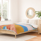 Camryn, rainbow leaf Duvet Cover Gallery Image 2
