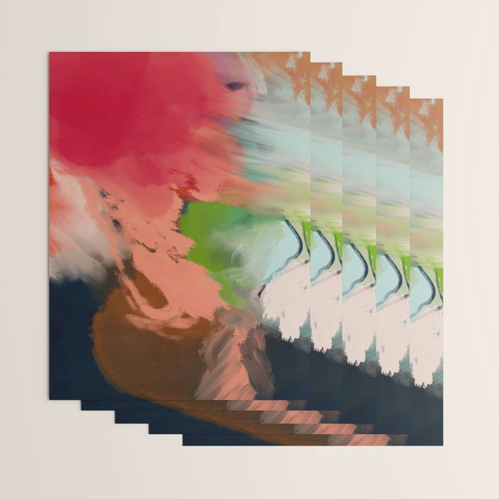 abstract spring color 23 2 Wrapping Paper Gallery Image 3