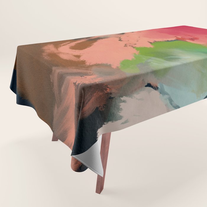 abstract spring color 23 2 Tablecloth Gallery Image 1
