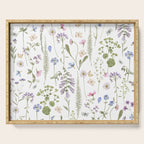 Hygge Summer Wildflowers Meadow Serving Tray Gallery Image 1