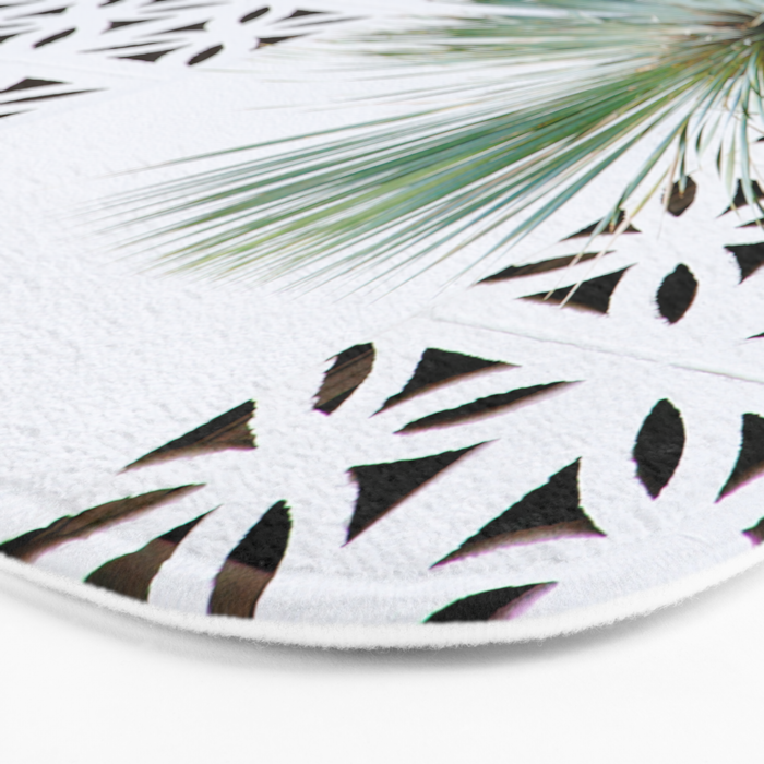 Palm Springs Cactus Bath Mat Gallery Image 3