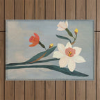 Daffodils Outdoor Rug Gallery Image 1