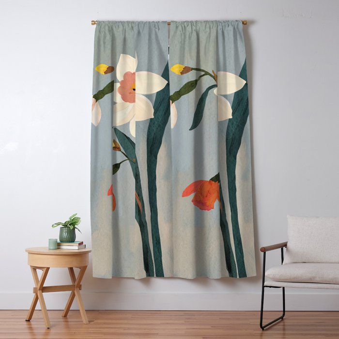 Daffodils Window Curtain Gallery Image 5