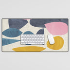 Gold Among Rocks Desk Mat Gallery Image 1
