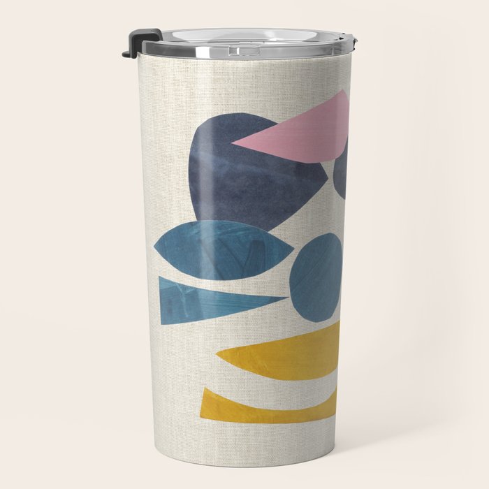 Gold Among Rocks Travel Mug Gallery Image 3