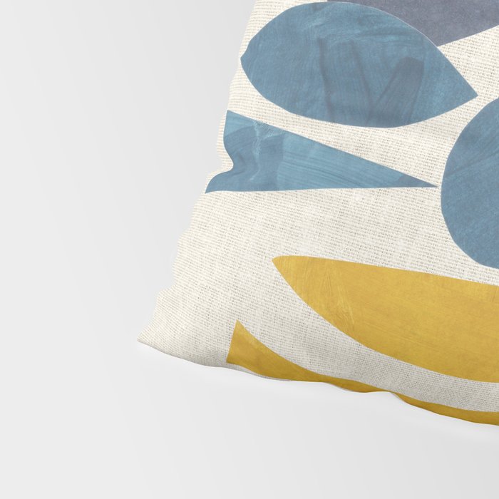 Gold Among Rocks Pillow Sham Gallery Image 4