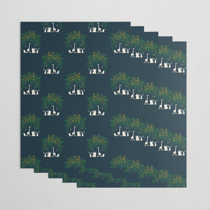 Re-paint the Forest Wrapping Paper Gallery Image 3
