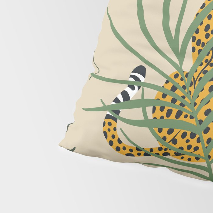 Palm Jungle Cheetah Prints Pillow Sham Gallery Image 4