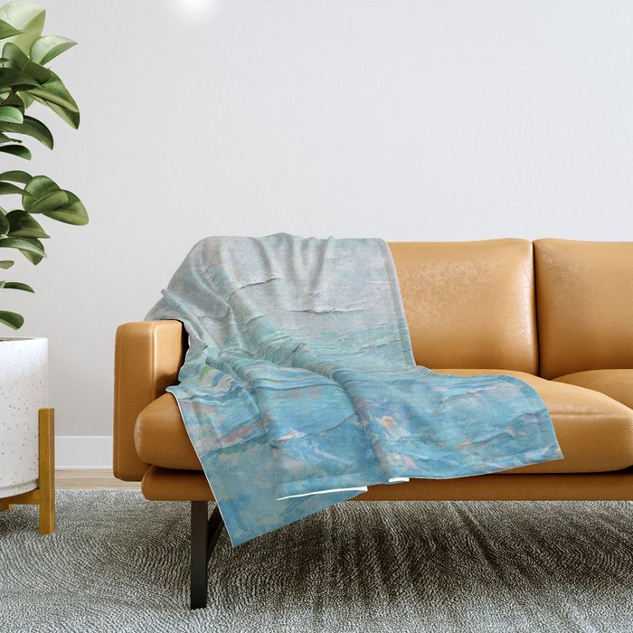 Sacred Silence Throw Blanket Gallery Image 1