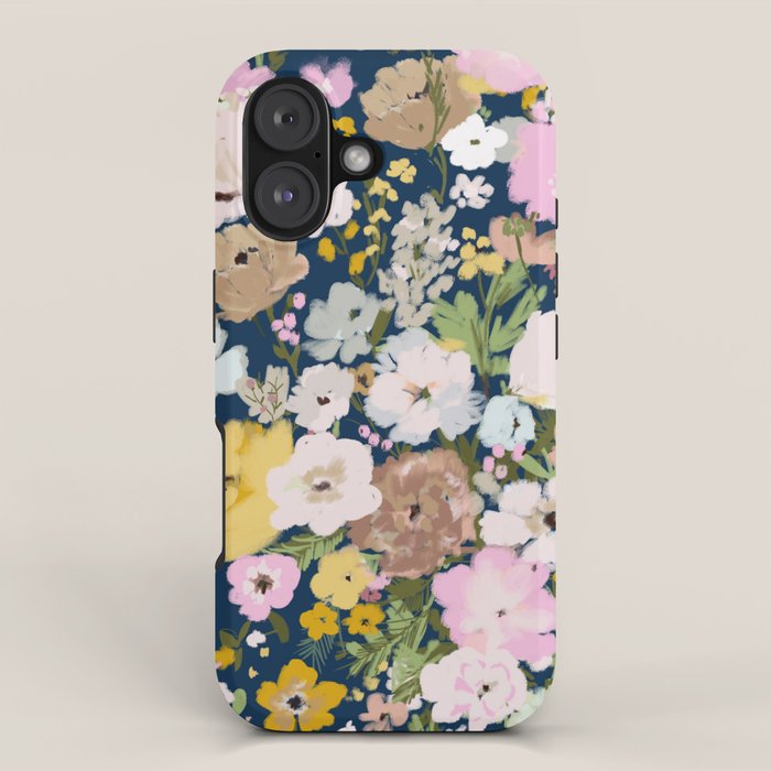 Flower Stand - blue iPhone Case Gallery Image 1