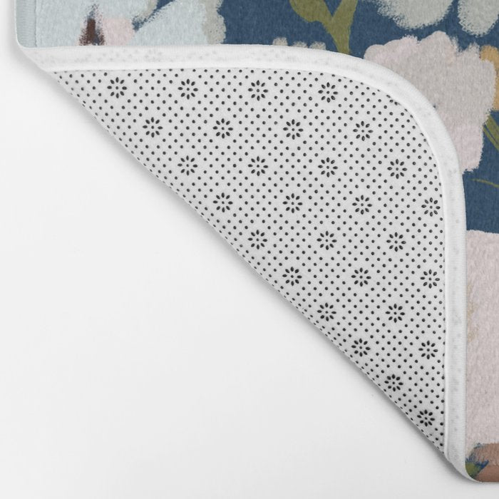 Flower Stand - blue Bath Mat Gallery Image 2
