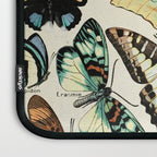 Papillon I Vintage French Butterfly Charts by Adolphe Millot Laptop Sleeve Gallery Image 3