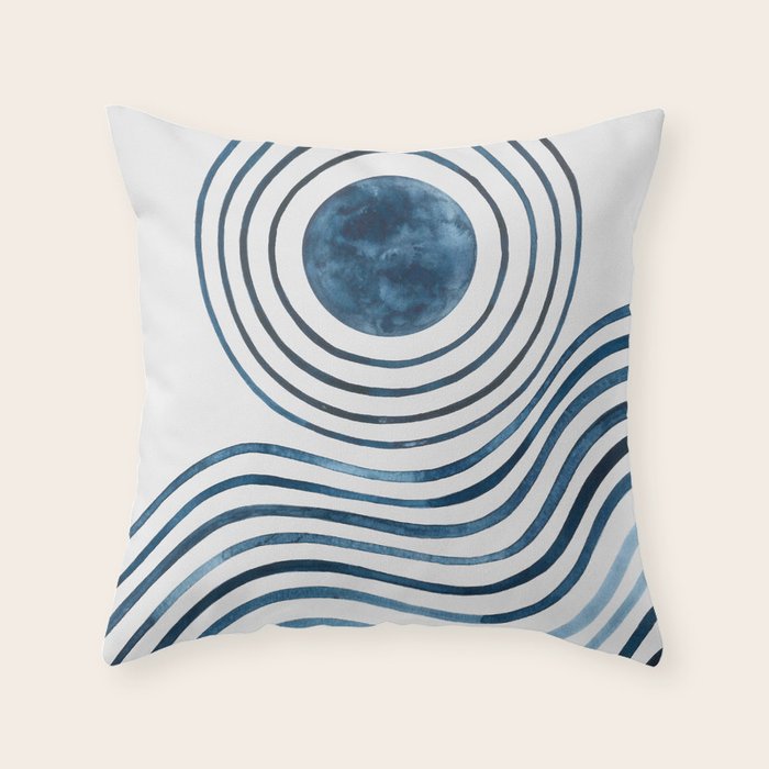 Floating Around Throw Pillow Gallery Image 6