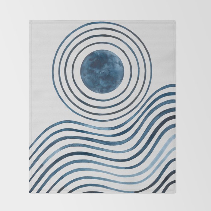 Floating Around Throw Blanket Gallery Image 2