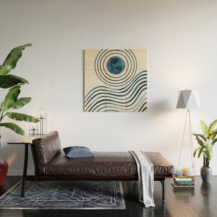 Floating Around Wood Wall Art Gallery Image 2