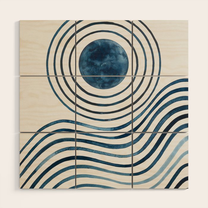 Floating Around Wood Wall Art Gallery Image 1