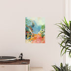 garden with sea view and olive tree Poster Gallery Image 2