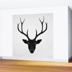 The Black Deer Wall Mural Gallery Image 2