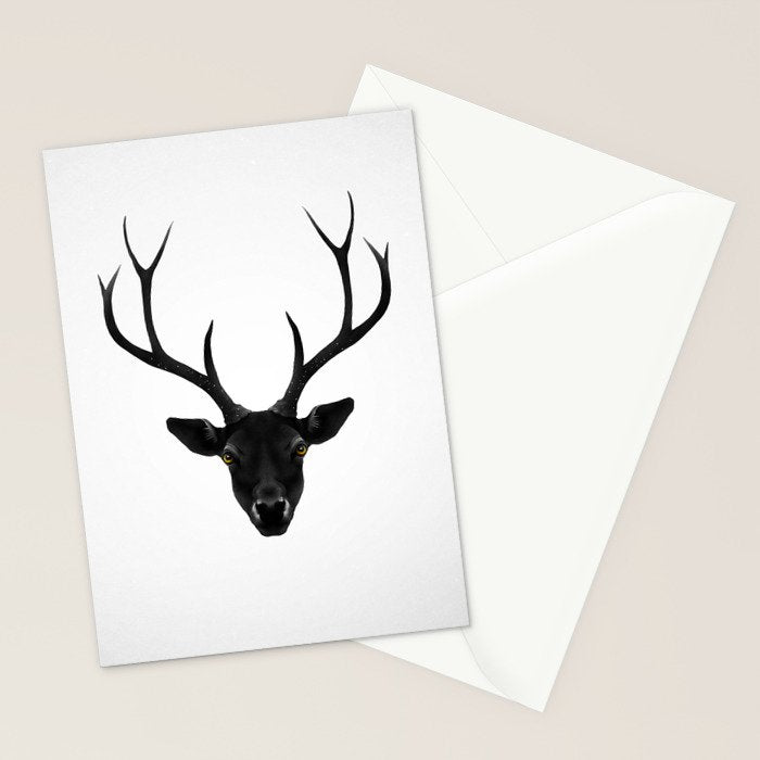 The Black Deer Stationery Card Gallery Image 2