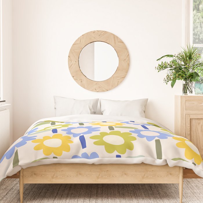 Lazy Daisy stitch - Spring Duvet Cover Gallery Image 3