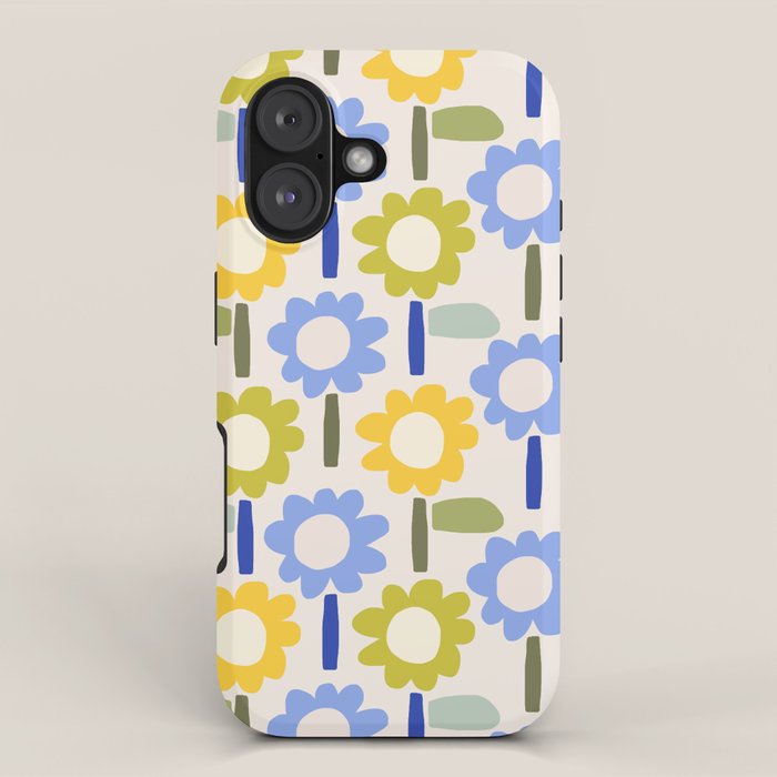 Lazy Daisy stitch - Spring iPhone Case Gallery Image 1