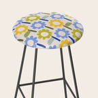 Lazy Daisy stitch - Spring Stool Gallery Image 2