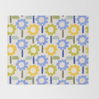 Lazy Daisy stitch - Spring Throw Blanket Gallery Image 2