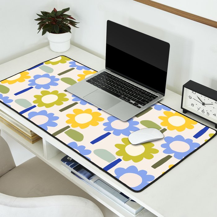 Lazy Daisy stitch - Spring Desk Mat Gallery Image 2