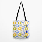 Lazy Daisy stitch - Spring Tote Bag Gallery Image 2