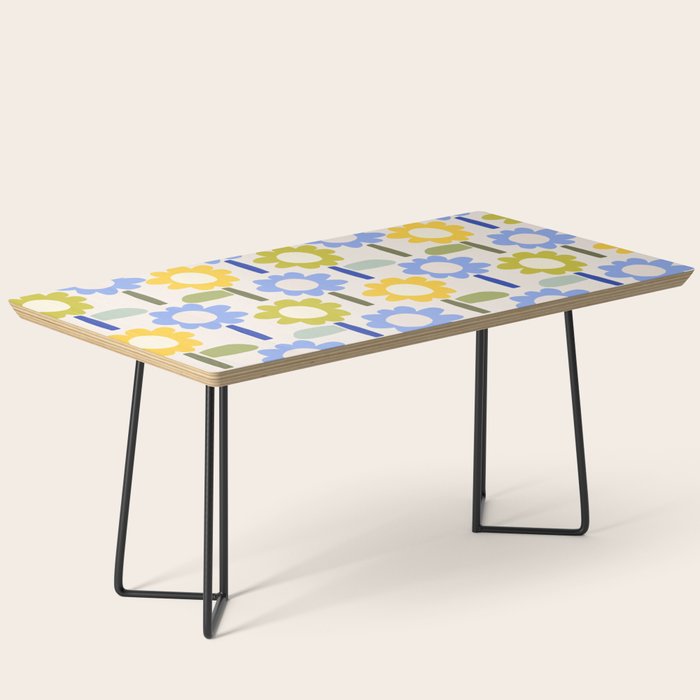 Lazy Daisy stitch - Spring Coffee Table Gallery Image 1