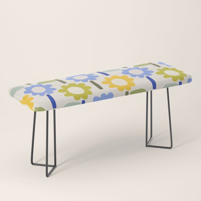 Lazy Daisy stitch - Spring Bench Gallery Image 1